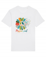 Hippie Soul Flower Tricou mânecă scurtă Unisex Rocker