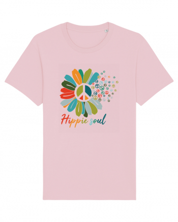 Hippie Soul Flower Cotton Pink