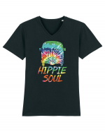 Hippie Soul Tricou mânecă scurtă guler V Bărbat Presenter