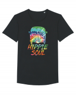 Hippie Soul Tricou mânecă scurtă guler larg Bărbat Skater