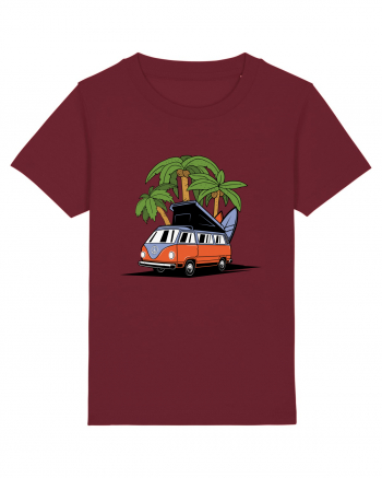 Hippie Summer Surf Burgundy