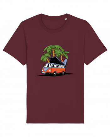 Hippie Summer Surf Burgundy