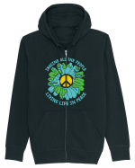 Living Life In Peace Hanorac cu fermoar Unisex Connector