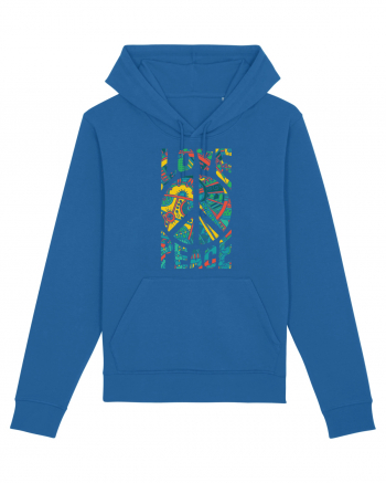 Love And Peace Royal Blue