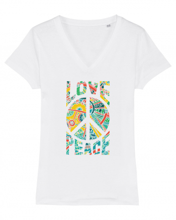 Love And Peace White