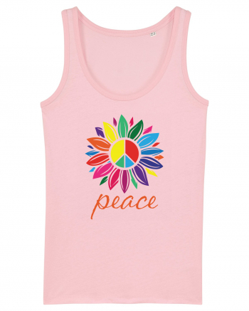 Peace Flower Cotton Pink