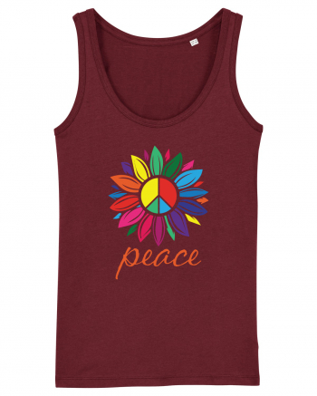 Peace Flower Burgundy