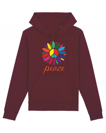 Peace Flower Burgundy