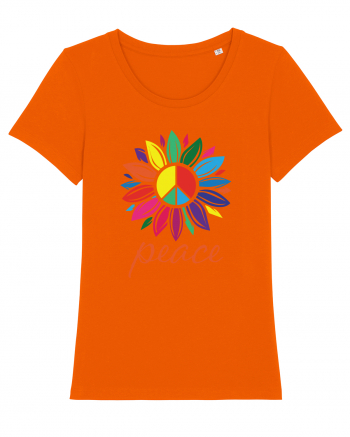 Peace Flower Bright Orange