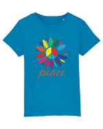 Peace Flower Tricou mânecă scurtă  Copii Mini Creator