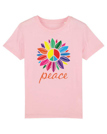 Peace Flower Cotton Pink