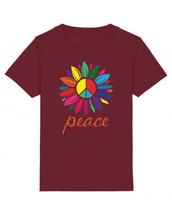 Peace Flower Burgundy