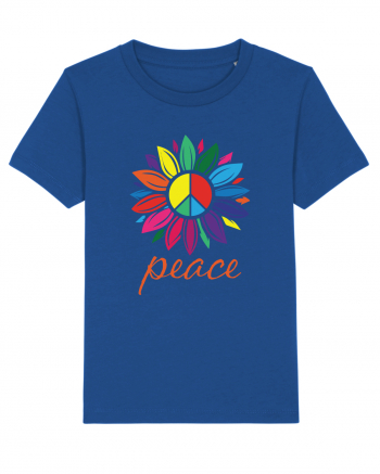 Peace Flower Majorelle Blue