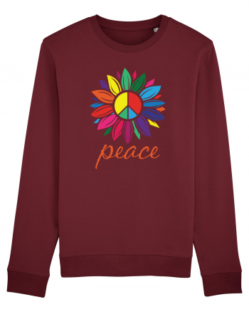 Peace Flower Burgundy