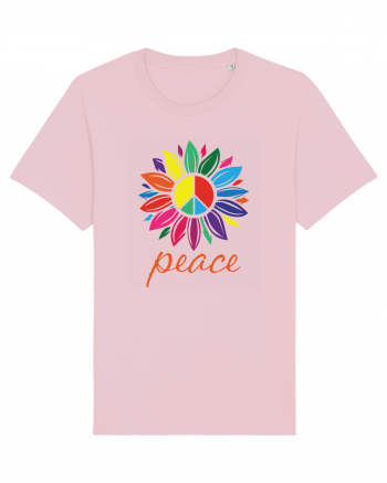 Peace Flower Cotton Pink