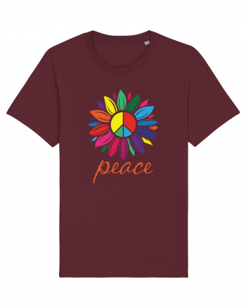 Peace Flower Burgundy