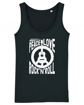 Peace Love Rock'N'Roll Black