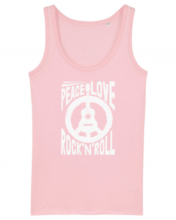 Peace Love Rock'N'Roll Cotton Pink