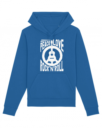 Peace Love Rock'N'Roll Royal Blue