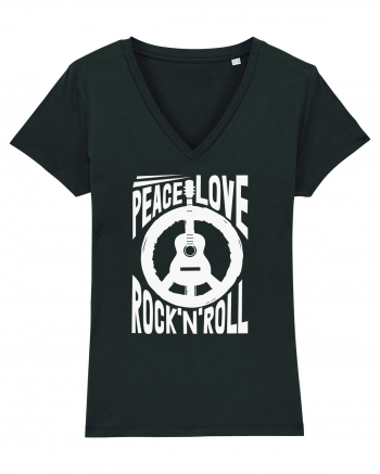 Peace Love Rock'N'Roll Black