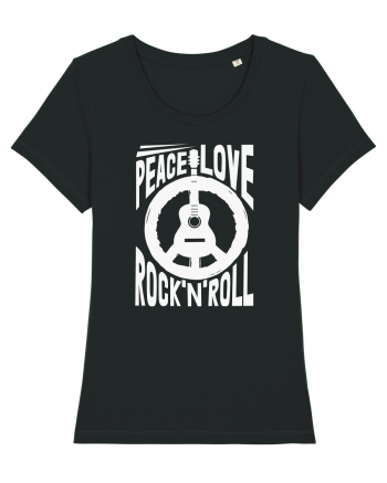 Peace Love Rock'N'Roll Black