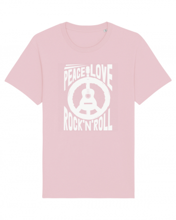 Peace Love Rock'N'Roll Cotton Pink