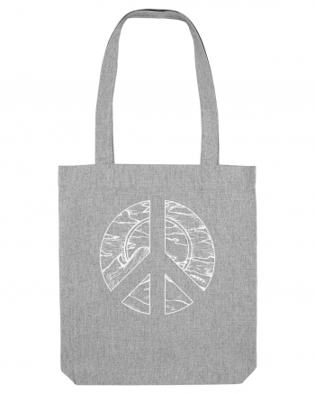 Peace Heather Grey