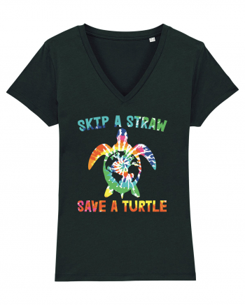 Skip A Strow Save A Turtle Black