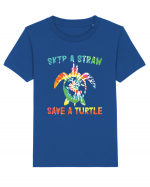 Skip A Strow Save A Turtle Tricou mânecă scurtă  Copii Mini Creator