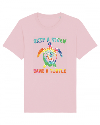 Skip A Strow Save A Turtle Cotton Pink