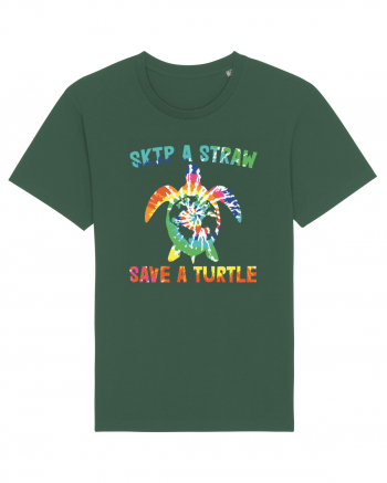 Skip A Strow Save A Turtle Bottle Green