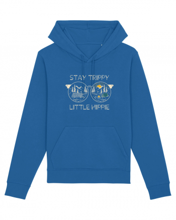 Stay Trippy Little Hippie Royal Blue