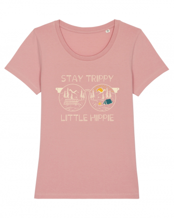 Stay Trippy Little Hippie Canyon Pink