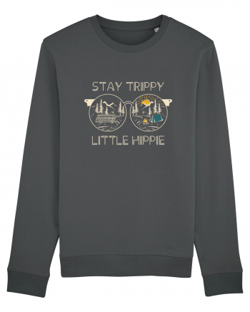 Stay Trippy Little Hippie Anthracite