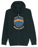 Stay Wild Moon Child Hanorac cu fermoar Unisex Connector