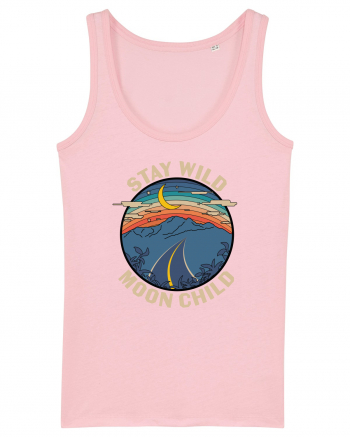 Stay Wild Moon Child Cotton Pink