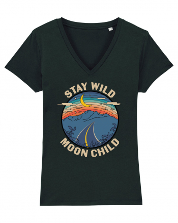 Stay Wild Moon Child Black