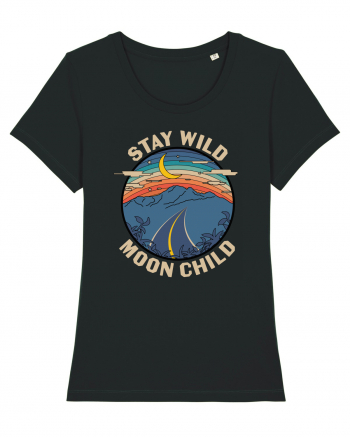 Stay Wild Moon Child Black