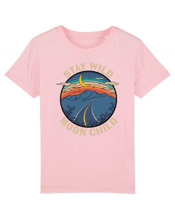 Stay Wild Moon Child Cotton Pink