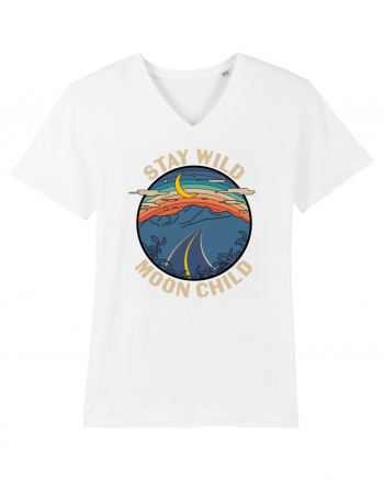 Stay Wild Moon Child White