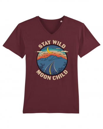 Stay Wild Moon Child Burgundy