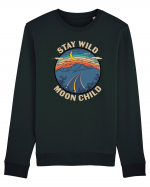 Stay Wild Moon Child Bluză mânecă lungă Unisex Rise