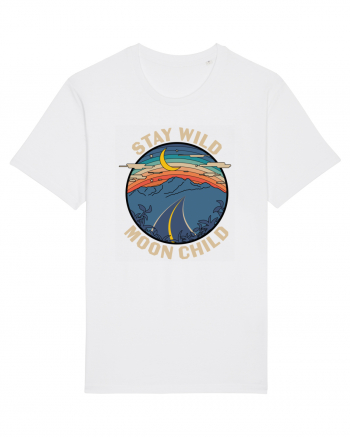 Stay Wild Moon Child White