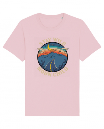 Stay Wild Moon Child Cotton Pink