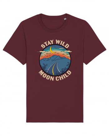 Stay Wild Moon Child Burgundy