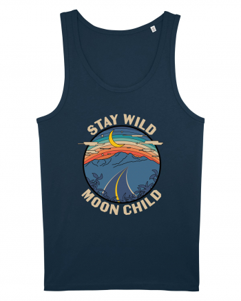 Stay Wild Moon Child Navy