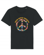 Think Hippie Thoughts Tricou mânecă scurtă Unisex Rocker