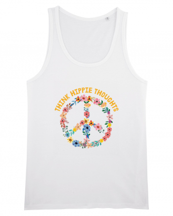 Think Hippie Thoughts White