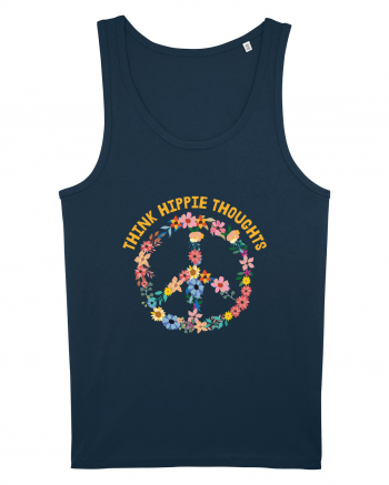 Think Hippie Thoughts Navy