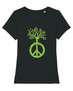 Tree Of Peace Tricou mânecă scurtă guler larg fitted Damă Expresser